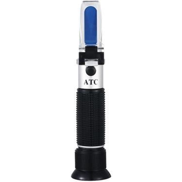 Imagem de Refratômetro, açúcar refratômetro ATC 0-10% Brix Handheld Açúcar medidor de açúcar Testando equipamento de teste para frutas, alimentos e bebidas, para casa