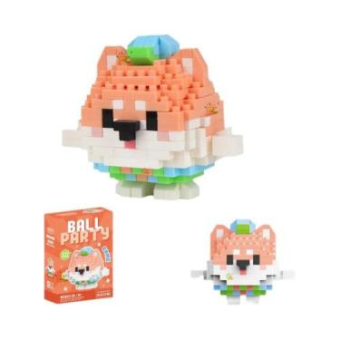 Imagem de Mini Blocos de Construção 3D - Modelo de Diamante de Animal - Brinqued