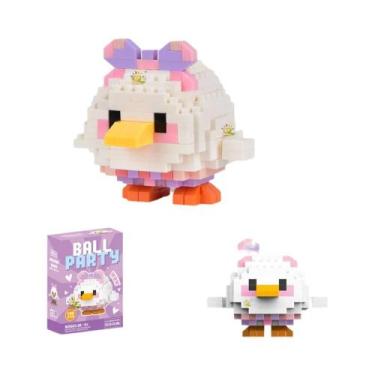 Imagem de Mini Blocos de Construção 3D - Modelo de Diamante de Animal - Brinqued