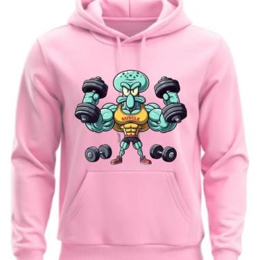 Imagem de Moleton Com Capuz Flanelado Personalizado Lulamolusco Musculoso - Hs, 