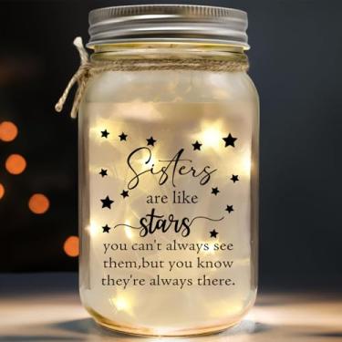 Imagem de Pote de pedreiro romântico personalizado, luz noturna, presente de amor sincero para ela/ele, lembrança exclusiva de casal para namorada/namorado, presente de aniversário ou aniversário, lâmpada de