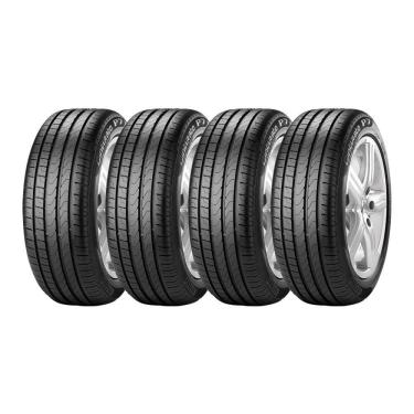Imagem de Kit 4 Pneus Pirelli Aro 18 225/45R18 Cinturato P7 Run Flat 91Y