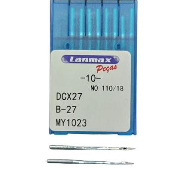 Imagem de Agulha para Máquina de Costura Overloque e Interloque DCX27 - 10UN - L