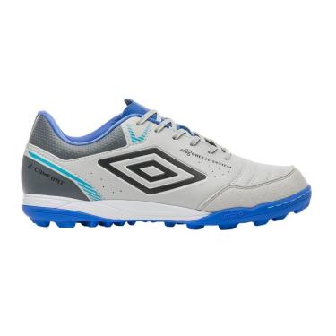 Imagem de Chuteira Society X-Comfort U01fb00254-838 - Cinza/Azul 39