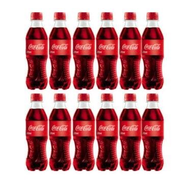 Imagem de Coca Cola mini 200ml fardo C/12 Unidade - Coca-Cola