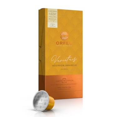 Imagem de Orfeu Café Bourbon Amarelo, 100% Arabica, Torra Média Clara, Cápsulas Espresso 10 unid. Compatível Nespresso®*