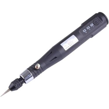 Imagem de Caneta Micro Gravadora Elétrica Mini Broca Rotativa Kit De Gravação Diy Ferramenta De Gravação Vibro Para Metal Vidro Jóias Cerâmica Madeira