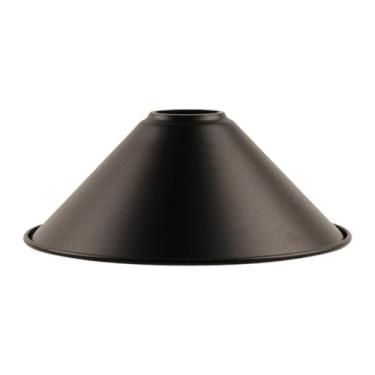 Imagem de Ioensy Abajur de ferro para lâmpada, protetor de lâmpada, arandela de parede, capa de encaixe para lâmpada, abajur pendente para restaurante, banheiro, sala, D 22cm H 9cm