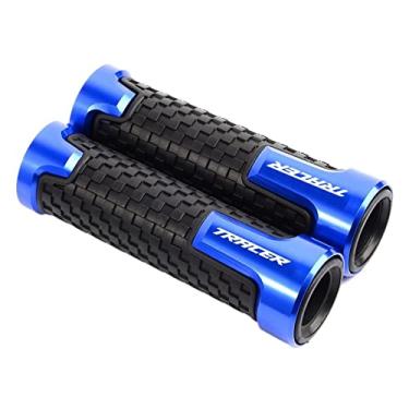Imagem de Motorcycle Throttle Handle Grips，replacement part，Handlebar Grips Powersports Grips Accessories, For Yamaha TRACER 900 700 GT MT 07 09 10 FZ07 FZ09