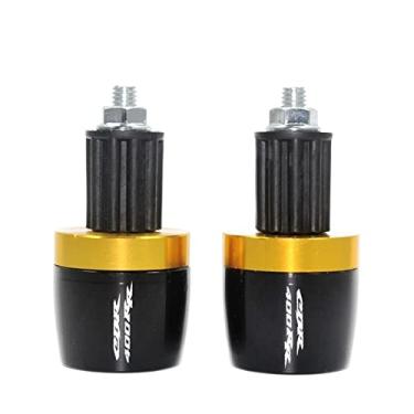 Imagem de Extremidades das manoplas do guidão da motocicleta, tampas das extremidades dos manoplas, acessórios deslizantes de peso para CBR400RR NC29 NC23 CBR 400 RR CBR400