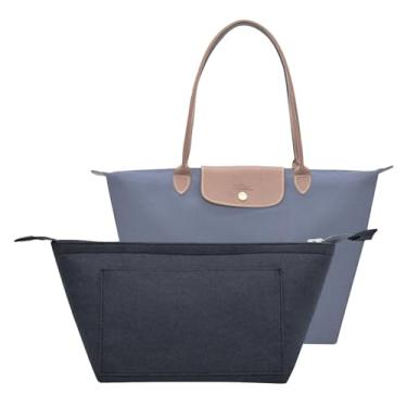 Imagem de Bolsa organizadora para bolsa Longchamp le pliage Nevefull, Preto, Small