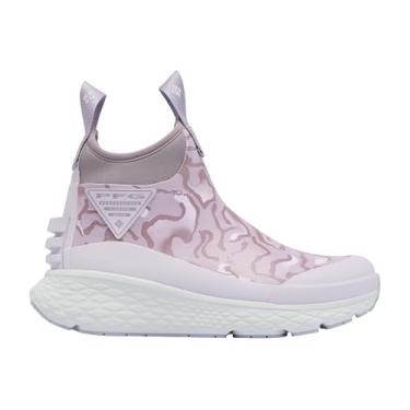 Imagem de Columbia Bota feminina PFG Pro Sport Rain, Pérola Lavanda/Roxo Xisto, 42