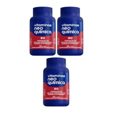 Imagem de Kit 3 Vitamina B12 60 Comprimidos Mastigáveis - Neo Quimica
