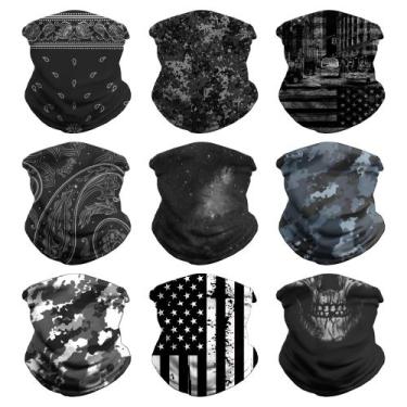 Imagem de Headwear: bandana, envoltório de cabeça, lenço facial, máscara, aquece