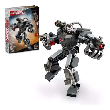 Imagem de Lego Super Heróis Armadura Mech De War Machine 154 Peças Construção 76277
