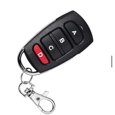 Imagem de Chaveiro de controle remoto de clonagem, portão elétrico de substituição para porta de garagem, duplica e substitui controles remotos originais de fábrica para sistemas de travamento central de