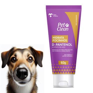 Imagem de Creme Hidratante Focinho Pet Clean Cachorro Gatos 60g Oferta