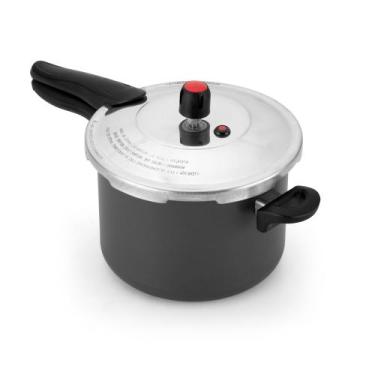 Imagem de Panela de Pressão Alegrete 4,5L Alegra Antiaderente Cinza - 100646