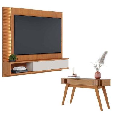 Imagem de Home Suspenso Egeu Freijó Off White Com Aparador Riviera Freijó – Colibri