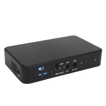 Imagem de VBESTLIFE Fonte de Alimentação UPS, USB TYZE C 5V DC 5V 9V 12V Tensão de Saí Ajustável, Fonte de Alimentação de Bateria de Backup de 18000mAh, Ininterrupta para a Câmera de Segurança do