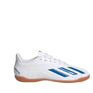Imagem de CHUTEIRA ADIDAS DEPORTIVO II FUTSAL HP2513 BRANCO AZUL MASCULINO-Masculino