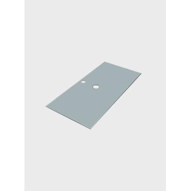 Imagem de Tampo de Vidro para Gabinete Banheiro Milano 80 x 40 x 0,6cm - On Móve