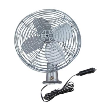 Imagem de Mqetly Ventilador de Refrigeração Genérico de 8 Polegadas para Caminhão, Acessórios para Carro, Ventilador para Reboque Automático