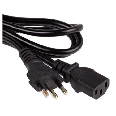 Imagem de Cabo De Força Computador Energia P/ Cpu Fonte Monitor PC
