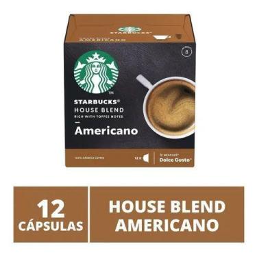 Imagem de Capsulas Nescafé Dolce Gusto Starbucks Americano House Blend - Nescafe