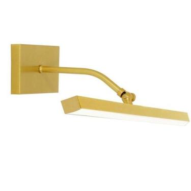 Imagem de Arandela Luminária Quadro Espelho Led 3000K Dourado 220V - Single Ligh