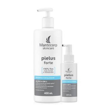 Imagem de Kit Shampoo Pielus Forte 400ML + Loção Pielus Forte