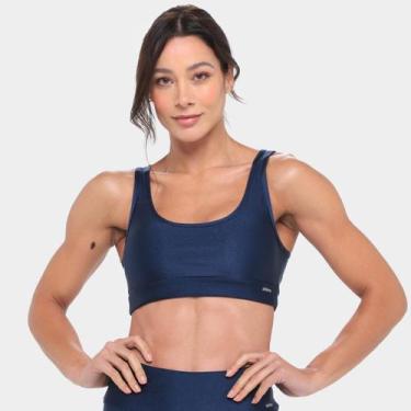 Imagem de Top Selene Básico Feminino, Azul escuro, P