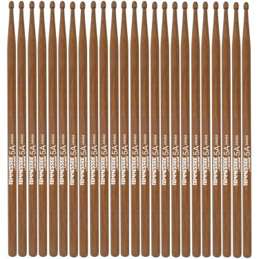 Imagem de Baqueta 5a  12 pares  Tennesse Jatobá Liverpooll TNJAT DZ5AM