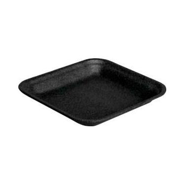 Imagem de Bandeja De Isopor Preto - B01 Rasa - 150x150x18 Mm C/400