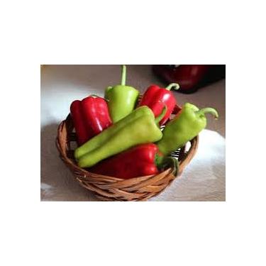 Imagem de Sementes de pimenta doce italiana comprida 50 unidades