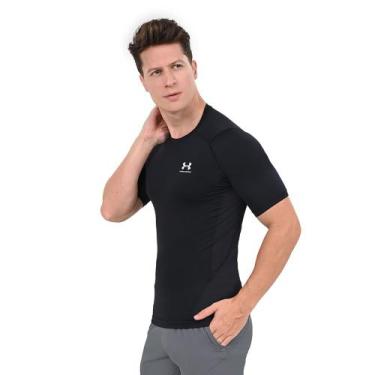 Imagem de Camiseta Compressão de Treino Masculina Under Armour HG Armour SS, Pre