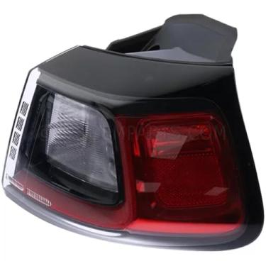 Imagem de labwork Lâmpada traseira de substituição para Cherokee 2019-2021 lente vermelha luz de freio lateral do passageiro externo 68275960AF