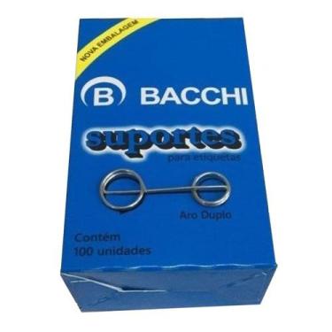Imagem de Suportes etiquetas 100un Bacchi