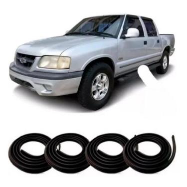 Imagem de kit Borracha Vedação 4 Portas S10 Silverado Blazer Até 2000 - Kadapeça