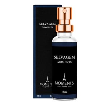 Imagem de Perfume Masculino Selvagem de Bolso Moments Paris - 15 ml