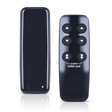 Imagem de WDZP Novo controle remoto de substituição para Beautyrest Renew Basic T-120, camas ajustáveis Serta Motion Slim