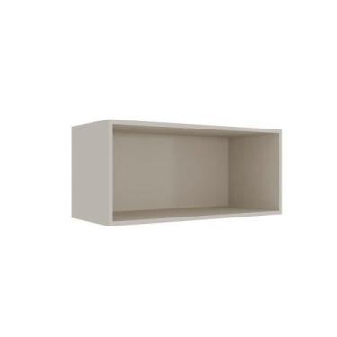 Imagem de Armário Aéreo MDP Herval Amsterdam, 1 Porta, Off White, 80 cm