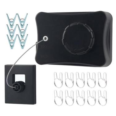 Imagem de Varal retrátil Qiviluto para interior e exterior - WaWacomp