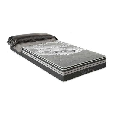 Imagem de Colchão Solteiro Molas Ensacadas Masterpocket Excellent Grafite (88x188x30) - Paropas