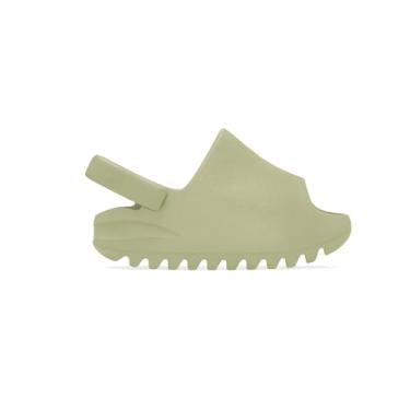 Imagem de adidas Sandálias casuais casuais Yeezy Slide para meninos - Verde, Resina/resina/resina, 3 Infant