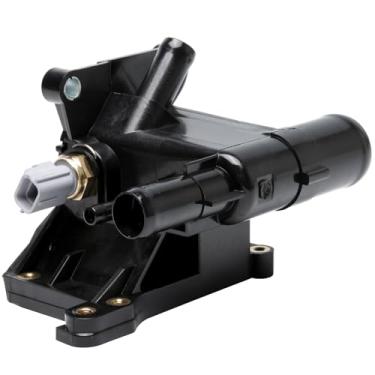 Imagem de Substituição do conjunto do invólucro do termostato de saída de água do líquido de arrefecimento do motor da AA Ignition - Compatível com Mazda - 3, 5, 6, CX-7-2.0L, 2.3L, 2.5L - Substitui as peças