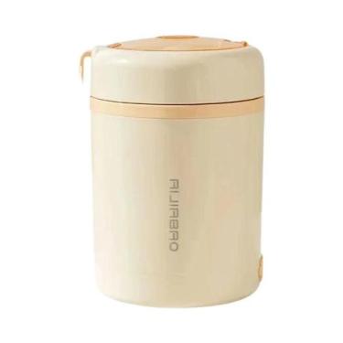 Imagem de Lancheira Elétrica Portátil 600ml - Aquecedor de Alimentos em Aço Inox