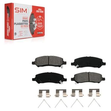 Imagem de Pastilhas de freio a disco traseiro SIM-1647 para Dodge Dart 2013-2016