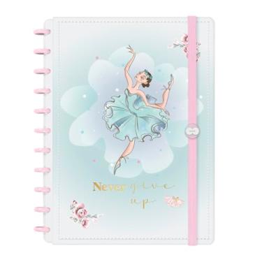 Imagem de Caderno De Disco Inteligente Iscool G Voalá Princesas Give Up