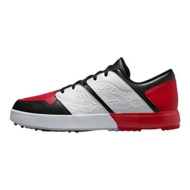 Imagem de Tênis de golfe Jordan NU Retro 1G, Preto/University Red/Blue Tint/Branco, 35